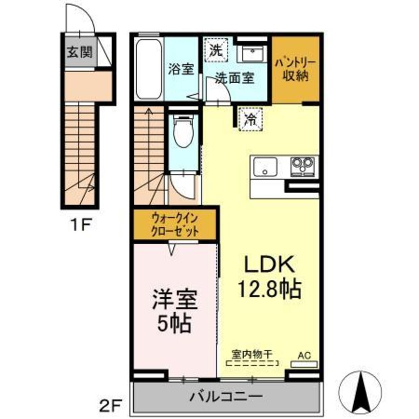 間取図 シャルマン本庄