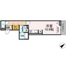D-room沖野上Ⅱ 1Rの間取り