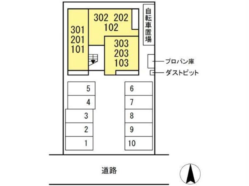 配置図 メラヴィリア