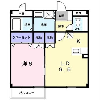 間取図 サニー　ヴィオラ