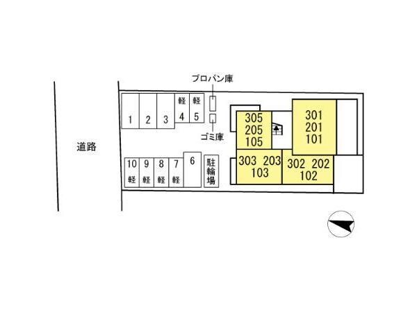 配置図 リライズ東雲