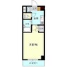 フルリール松浦 1Kの間取り