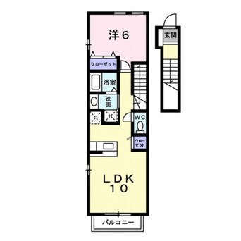 間取図 シティーパルA