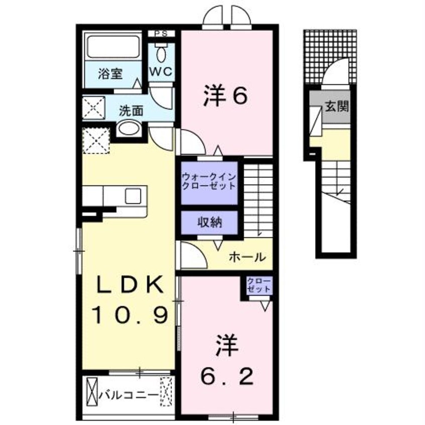 間取図 モダンハウスA