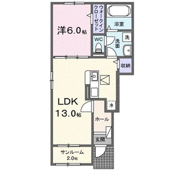 間取図 モダンハウスB