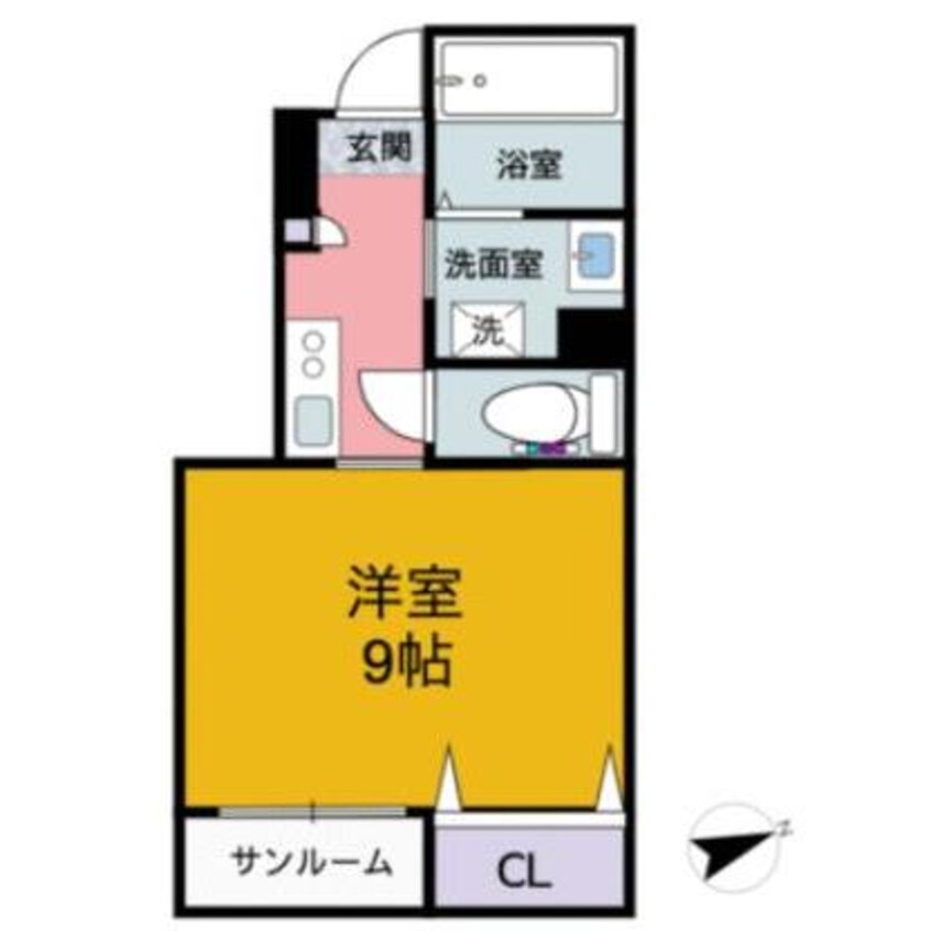 間取図 アルバ　北棟