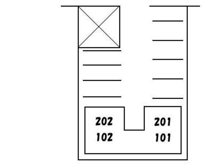 配置図 ハイライズ羽原