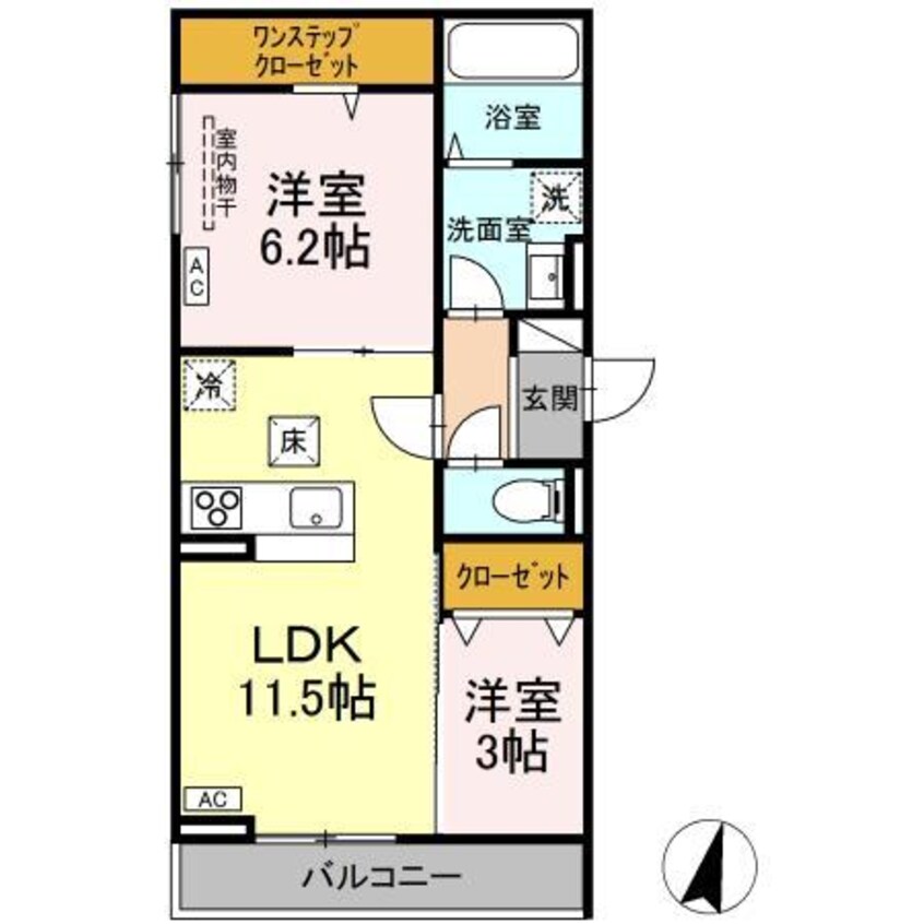 間取図 メラヴィリア昭和町