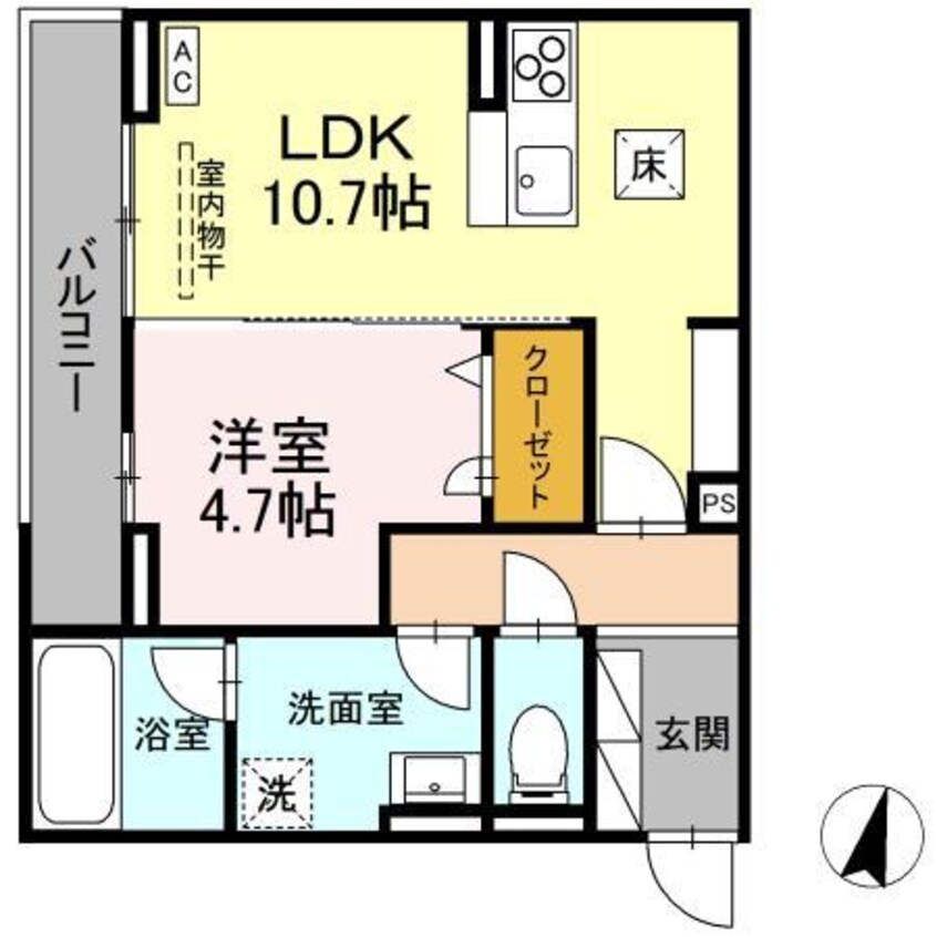 間取図 敬正会御門ホームズ