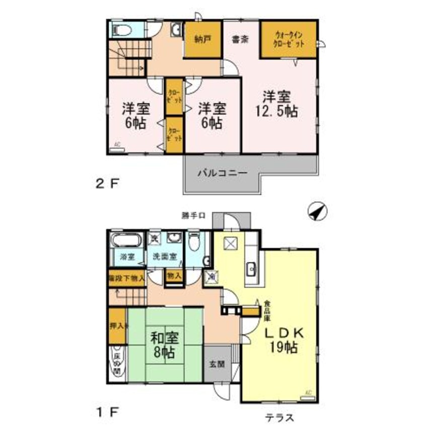 間取図 蔵王町　藤田邸