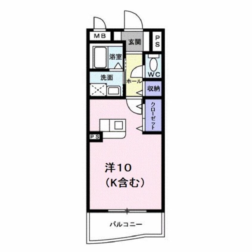 間取図 エーデルハイムローゼ