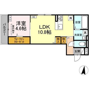 間取図 トリシア南蔵王