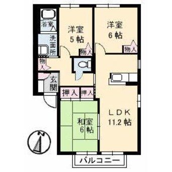 間取図 プラネット　2