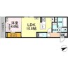 D-residence川口A 1LDKの間取り