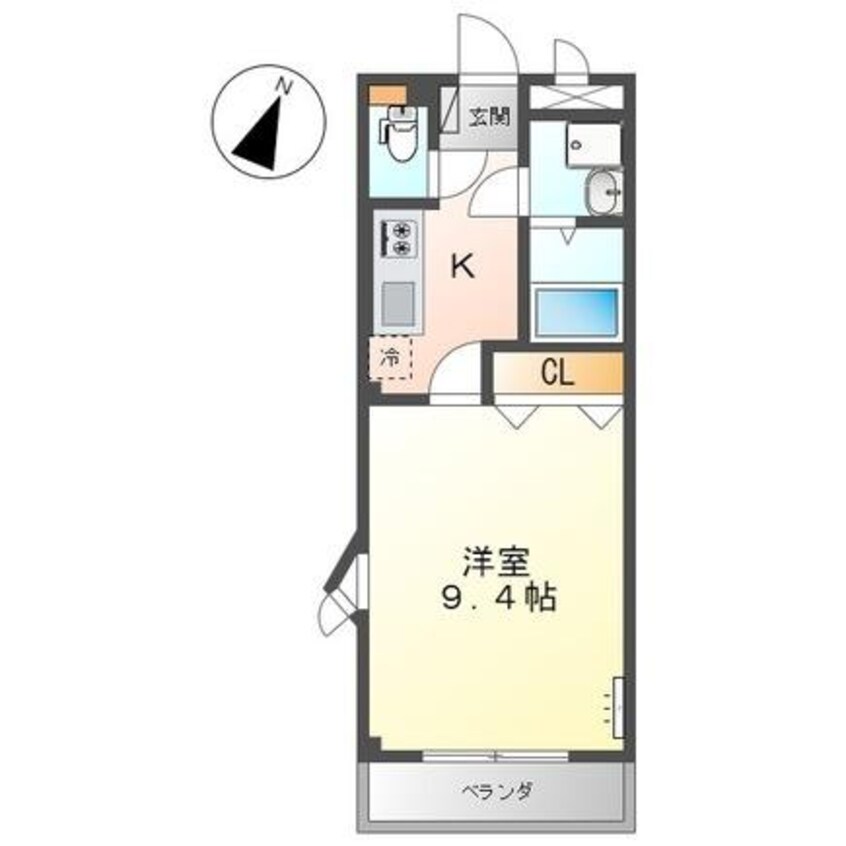 間取図 グローリアスⅡ番館