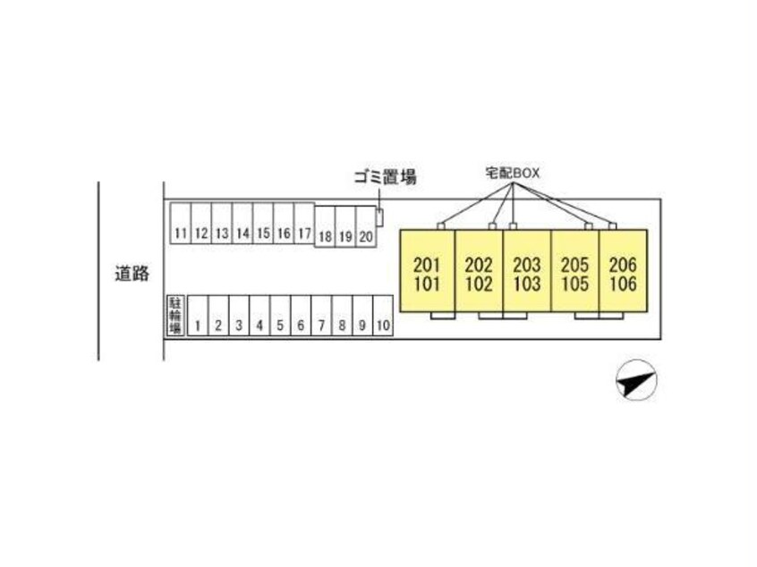 配置図 プランドール　イサコ
