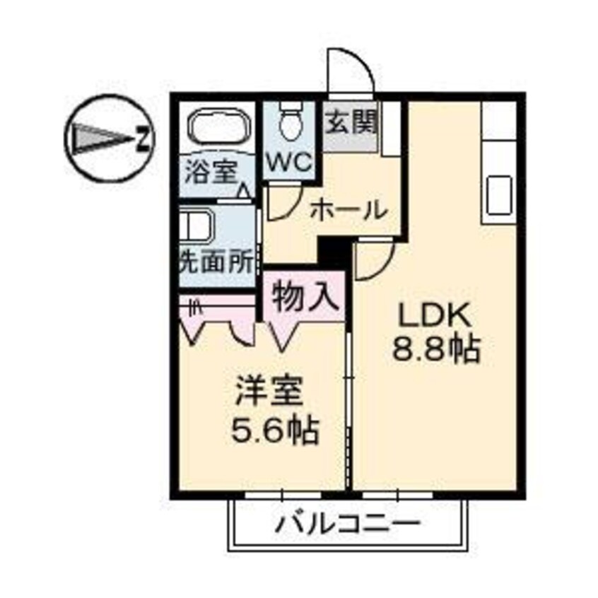 間取図 Ｓｏｆｉａ