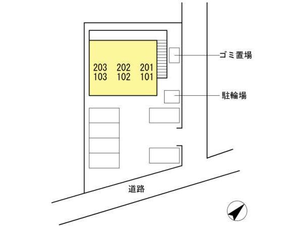 配置図 セジュール・エル・カンポ