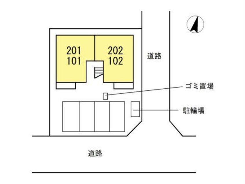 配置図 レジデンスⅡ