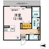 D-roomトラベシア 1Rの間取り