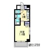 シンメイロード 1Kの間取り