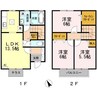 ソレーユガーデン　Ｃ棟 3LDKの間取り