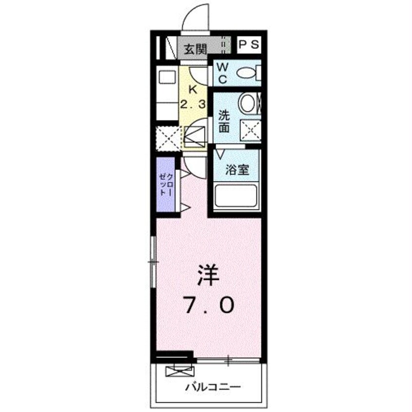 間取図 アンジューノ