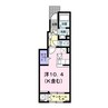 アクアリザイア 1Rの間取り