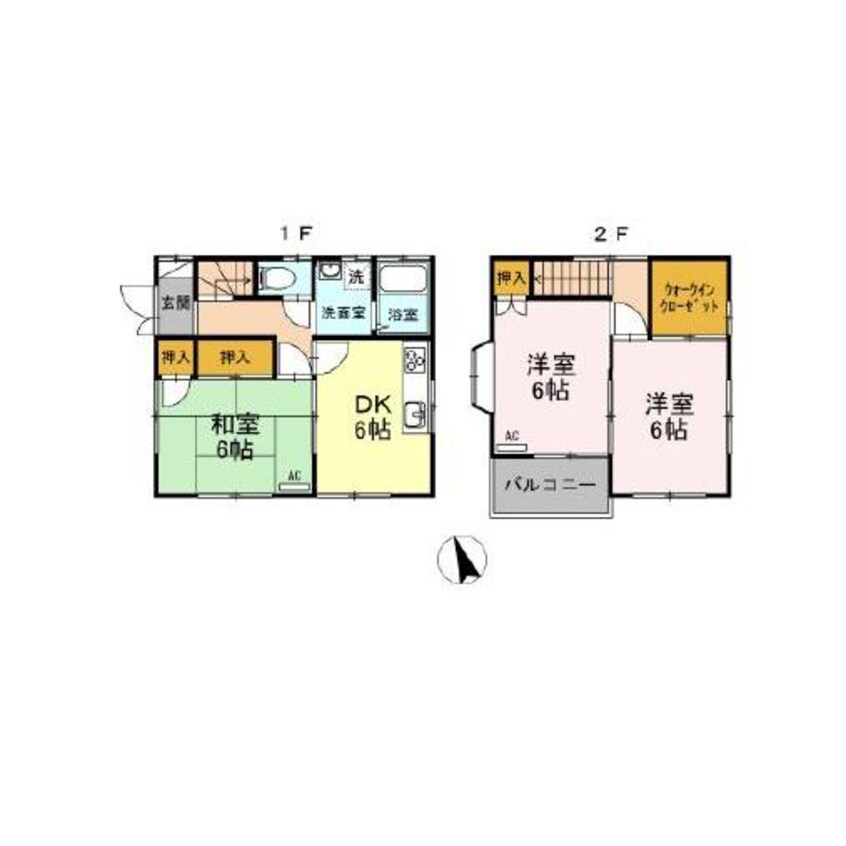 間取図 川口占部住宅