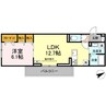 M-Base　Honjo　Kita 1LDKの間取り