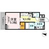 グリシーナヴァッレ 1Kの間取り