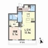 ランビリズマ 1LDKの間取り