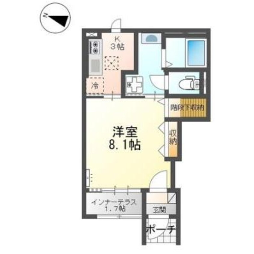 間取図 サクラローレル