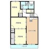 芦田コーポ 3LDKの間取り