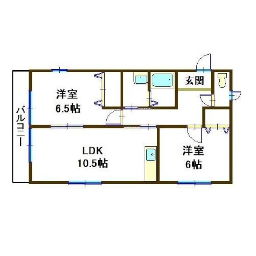 間取図 レトア桜丘