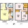 シャルムグレイスⅡ　Ａ棟 3LDKの間取り