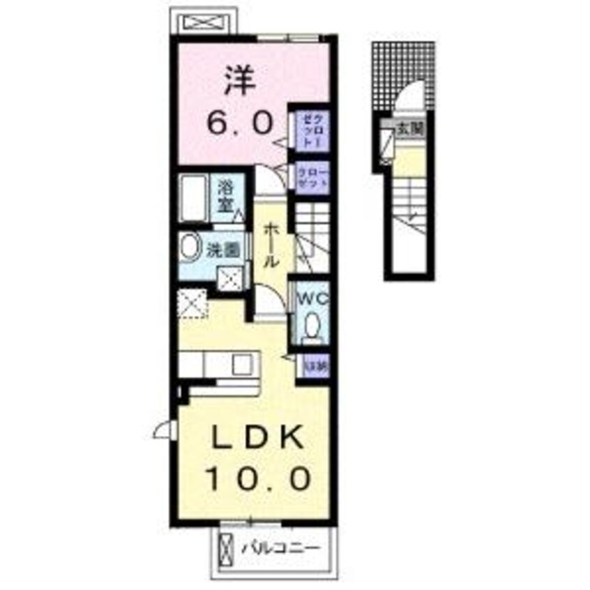 間取図 グランソレイユHMI