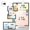 ＳｕｎｎｙⅡ 1LDKの間取り