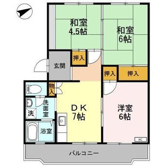 間取図 川口東マンション