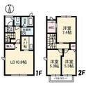 ブランシェ佐藤　2棟の間取図