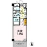 Grand　Avenue西桜 1Kの間取り
