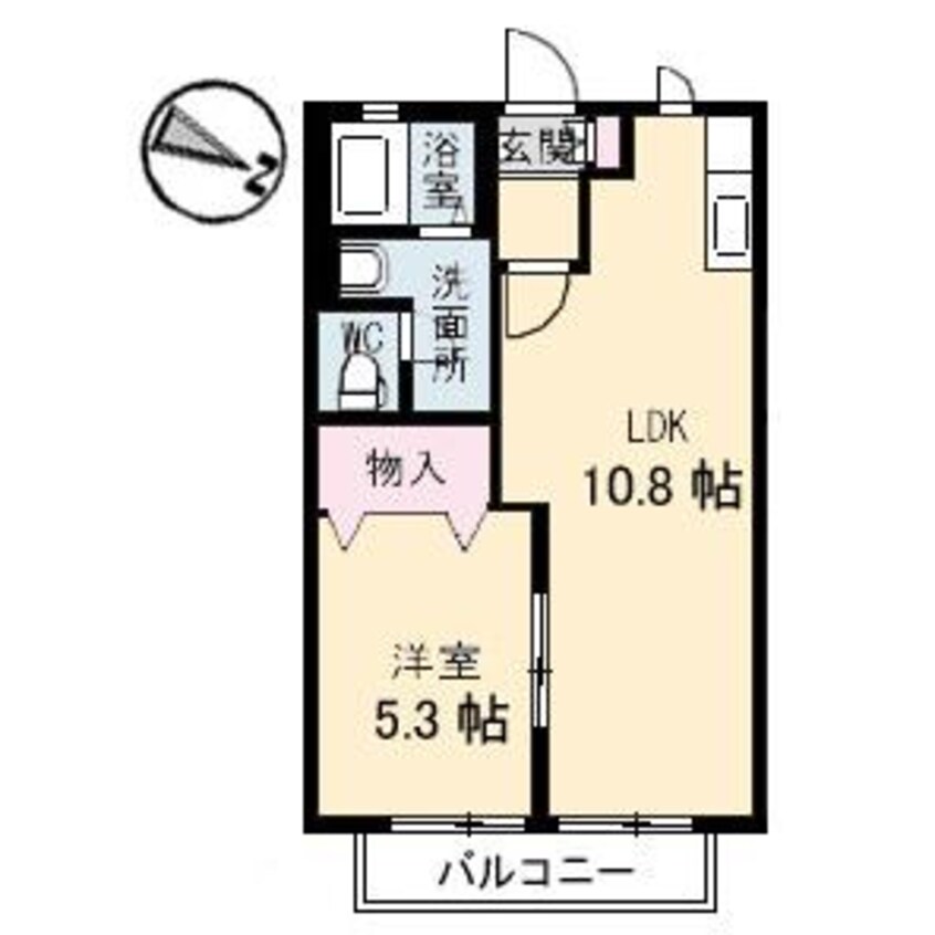 間取図 ブリランテ東福山　A棟