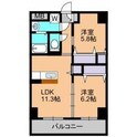 Porporaの間取図