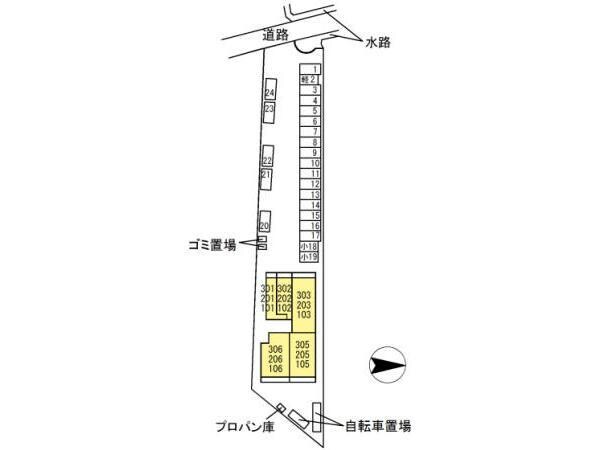 配置図 セジュール菜々彩