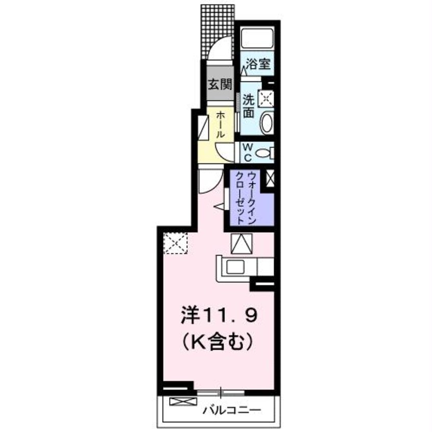 間取図 シェレーヌ