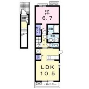 間取図 シェレーヌ