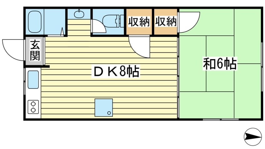 間取図 メゾン大町