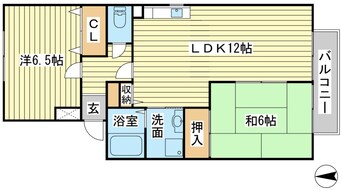 間取図 コンフォールパレス