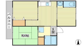 間取図 西三木マンション 東館