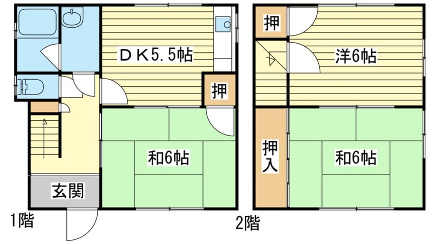 間取図 中谷住宅